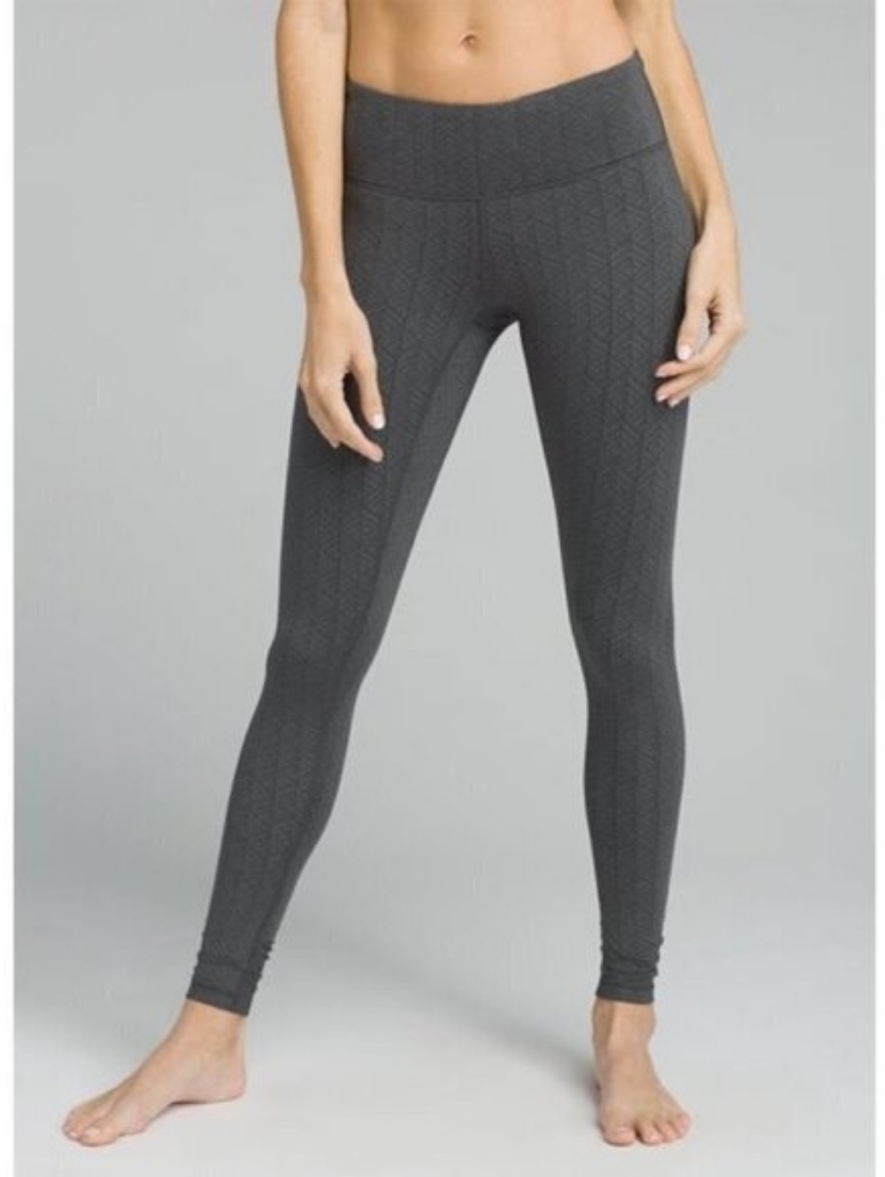 Prana Misty Gathered Legging Gray Size Medium